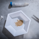 Crushed woolly mammoth bone used for DNA extraction.